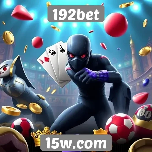 Variedade de jogos oferecidos no 192bet